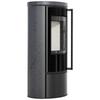 KRATKI ERIK Ø150 5.5 kW GRAFITE SATIN Ceramic Stove with Ceramic Lid