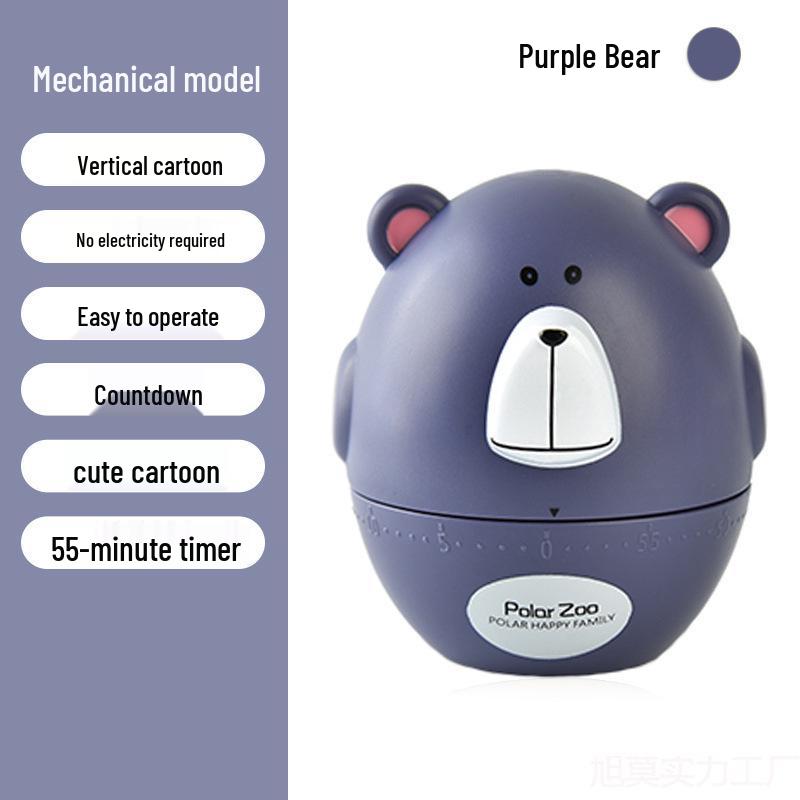 Dual-use Timer: Learning, Time Management & Kitchen Alarm Clock for Students & Children