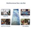 Yoga Mat Print Qucik Dry Non-Slip Foldable Yoga Towel Fitness Blanket