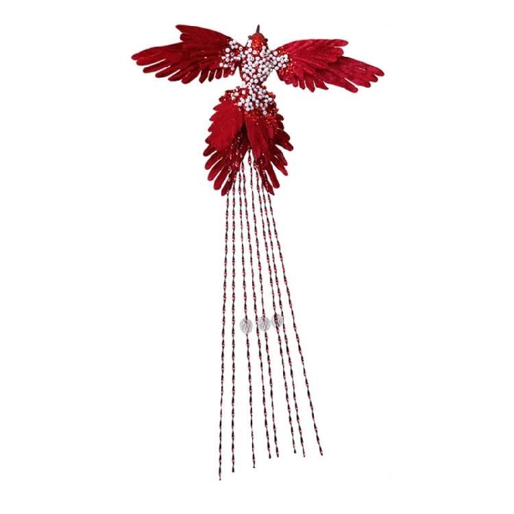 Reusable Christmas Tree Decoration Polyester Foam Birds Ornament For Indoor Party Decoration Holiday Tree Arrangement