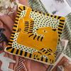 Ancient Egypt Abstract Colorful Tiger Lucky Dragon pillow cover sofa cushion cover home room decoration children gift