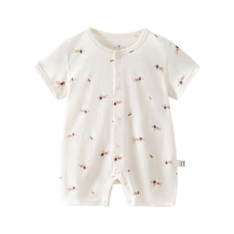 Summer Short Sleeve Pure Cotton Baby Romper