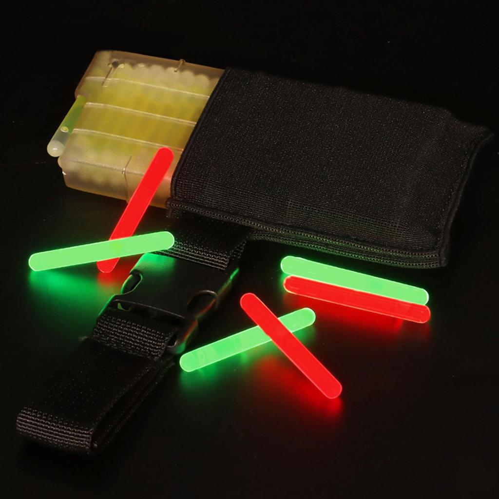 Emergency Glow Sticks for Marking and Signaling, Portable Labeling Tool with Sleeve
