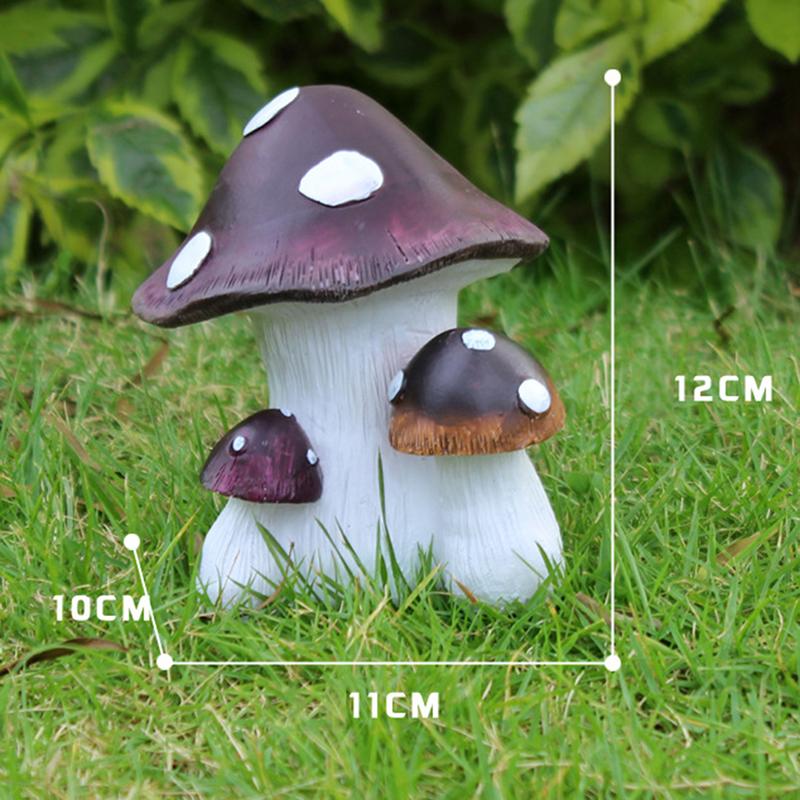 Cartoon Simulatie Grote Paddenstoel Decoratie Buiten Tuin Patio Landschap Ornament