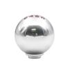 COZENTA Shift Knob Mission Knob Round M10*1.5 Aluminum Mission 6 Speed (Silver)