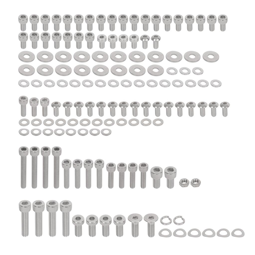 For BMW K100RS K100 RS 352-Piece Stainless Steel Motorcycle Accessories Screw Kit Fasteners