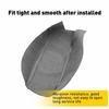 Fits 15-19 Hyundai Sonata Gray Real Leather Console Center Lid Armrest Cover EOA