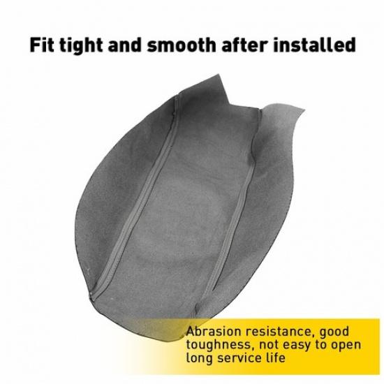 Fits 15-19 Hyundai Sonata Gray Real Leather Console Center Lid Armrest Cover EOA