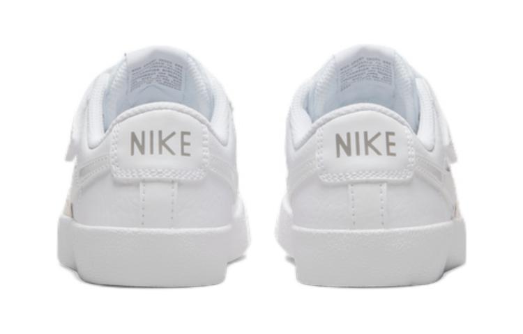 Nike Blazer Low '77 Low Top Skateboard Shoes White Children Aged 3 7 Years Old DA4075-110