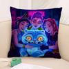 K-kpop D-Demon H-Hunters Pillow Case Plush Fabric Soft  Pillowcase Double Sided Print Cushion Cover Household Gifts