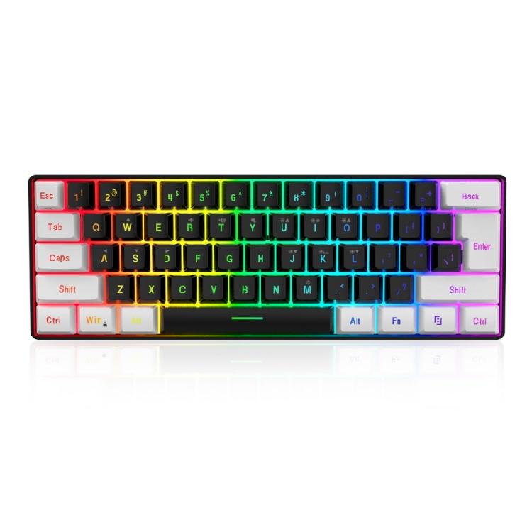 Wired Gaming Keyboard Water Resistant Gaming Keyboard RGB Lighting Keypad