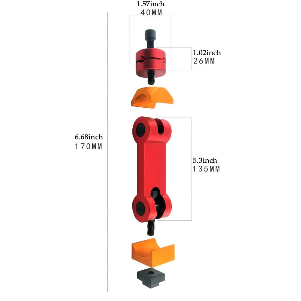 Universal Adjustable Aluminum Alloy CNC Mill Machines Work Stop Locator Tool Part Workpiece For Surface Grinding Milling EDM