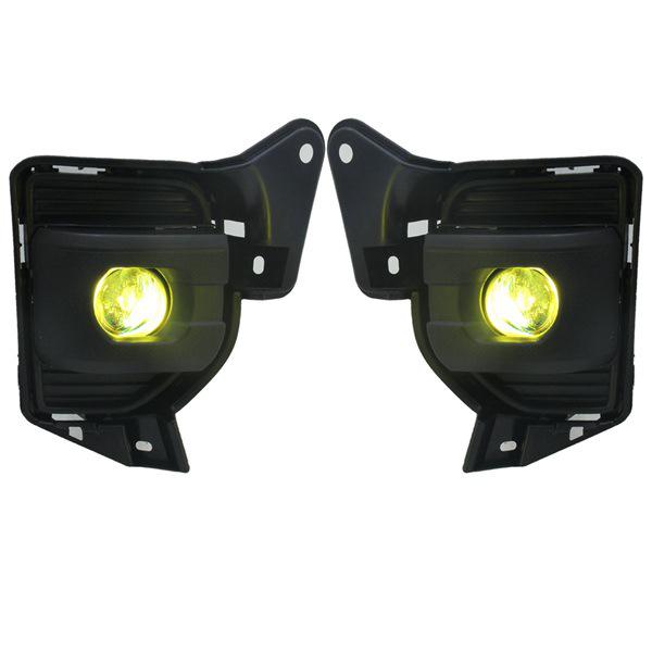 

LED Fog Light Assembly: Dual Beam/Color Lens for 2014-2018 Toyota Hiace None