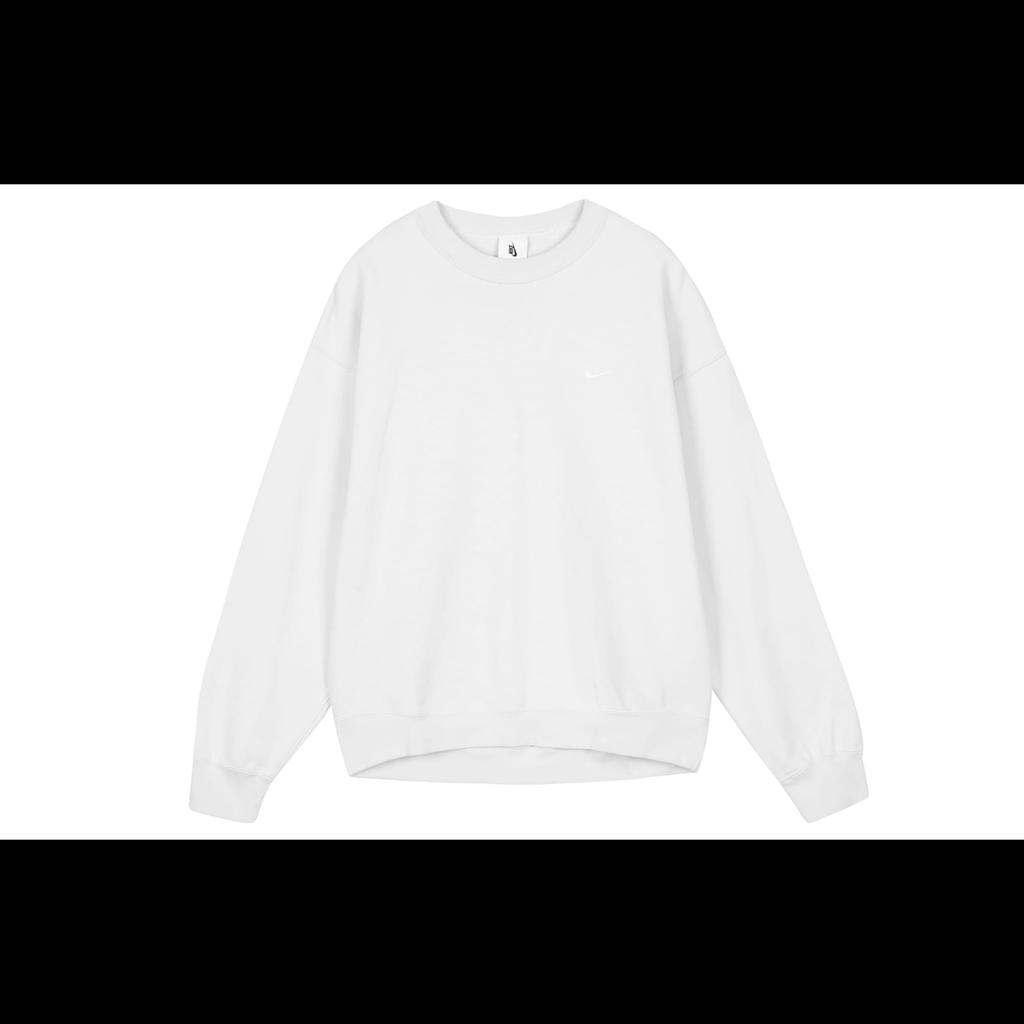 Nike Sweatshirts Men's White Crew Neck Moderate Regular DA0318-030