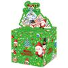 Christmas Gift Themed Box With Santa Design For Holiday Events And Gift Exchange