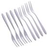 100pcs Stainless Steel Tasting Appetizer Forks Cocktail Salad Cake Forks