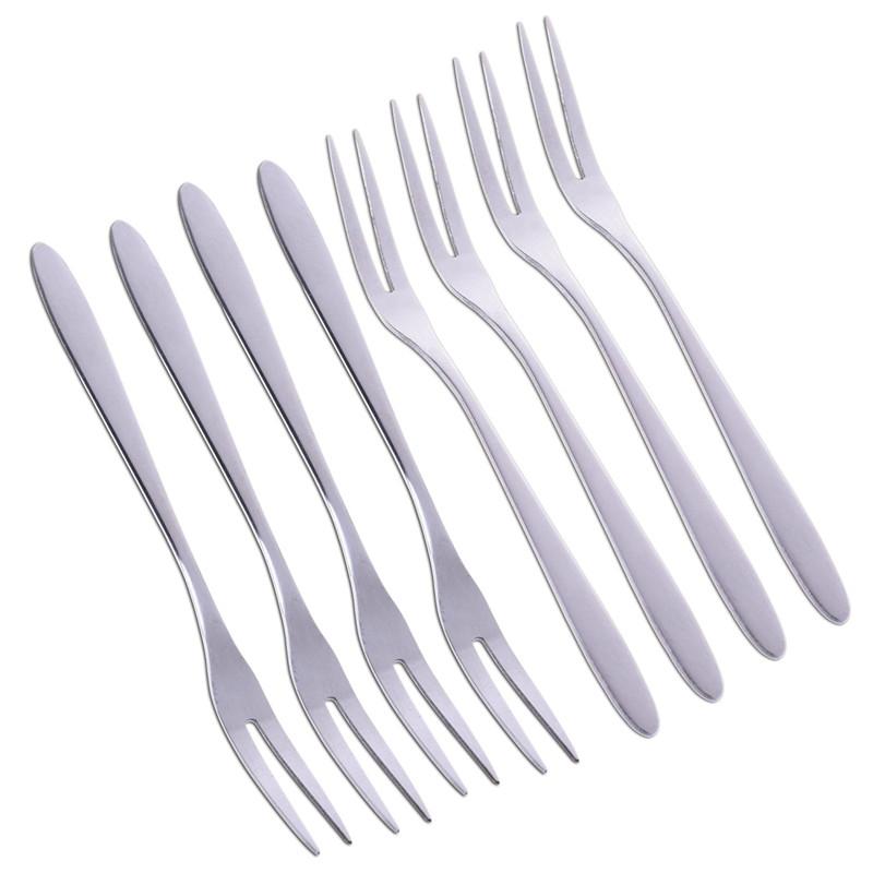 

100pcs Stainless Steel Tasting Appetizer Forks Cocktail Salad Cake Forks China Mainland