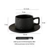 Nu Feng Stone Pattern Latte Art Coffee Cup Set