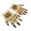 Adult Funny Halloween Gloves Party Scary Ghost Gloves Holiday Props  for Women Men