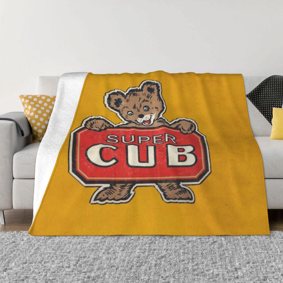 Super Cub Custom Home Decor An Ultra-Soft Micro Fleece Blanket 50x60in