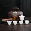 Chaxun Nordic Ceramic Portable Gongfu Travel Tea Set