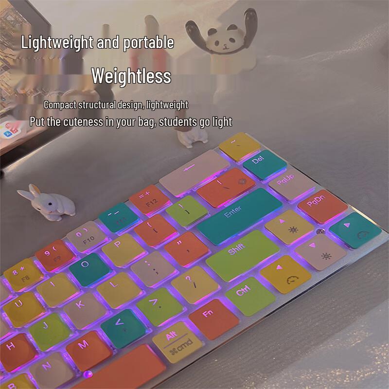 Qisha 68-Key Wireless Bluetooth Mechanical Keyboard