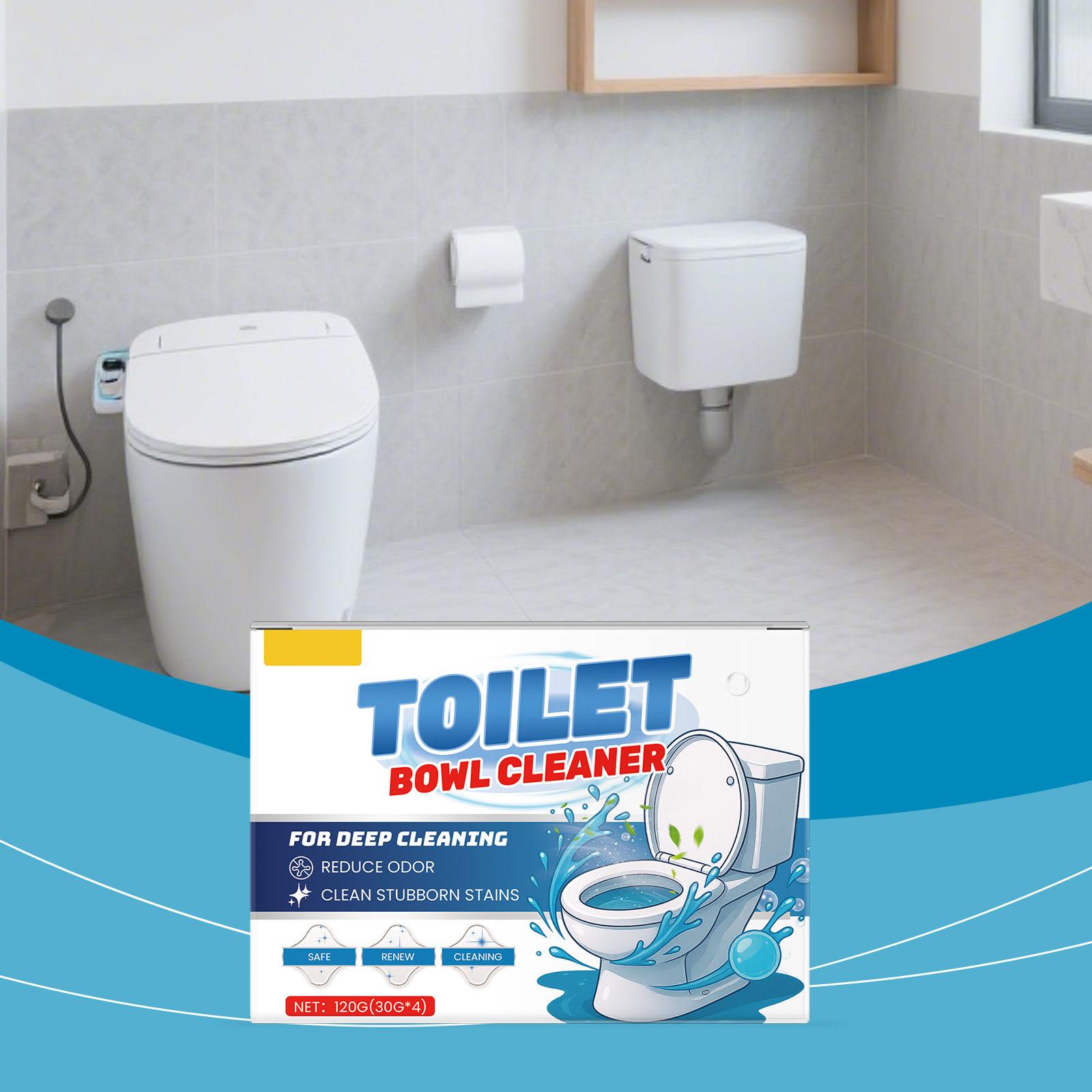 

Таблетки для чистки унитаза с нейтрализацией запаха и автоматическими чистящими средствами подходят для регулярного ухода за различными туалетами. One Size