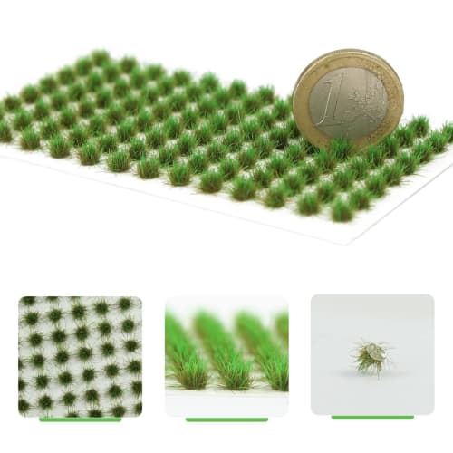 

Набор из 104 кустов с подставкой для моделей солдат для военных игр, ландшафта для диорам, моделей зданий, украшений, миниатюрных садов и моделей