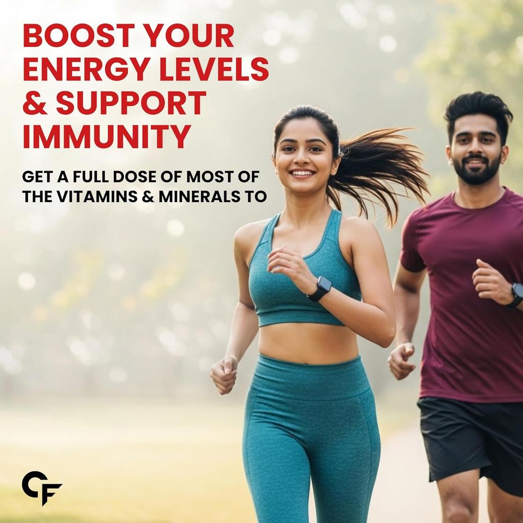 Carbamide Forte Biotin Supplement for Women & Men with 50 Multivitamins 90 Veg Tablets x Pack of 3