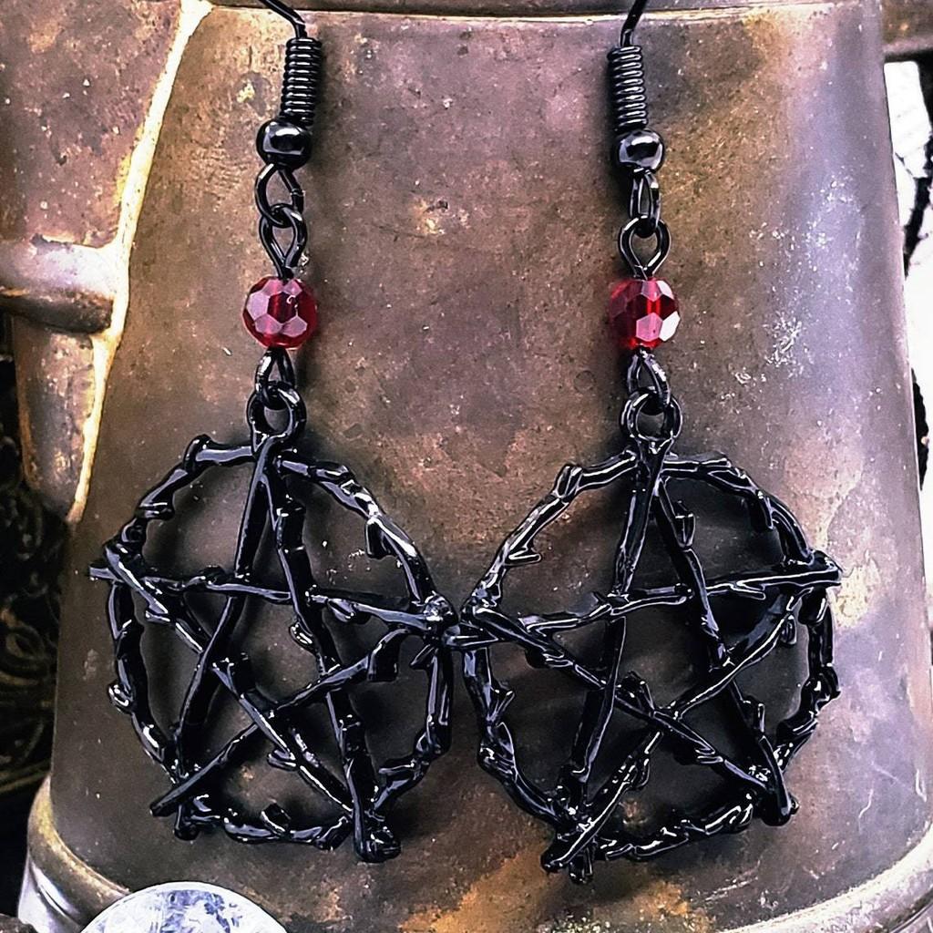 Geometric Star Alloy Earrings For Women Cool Style
