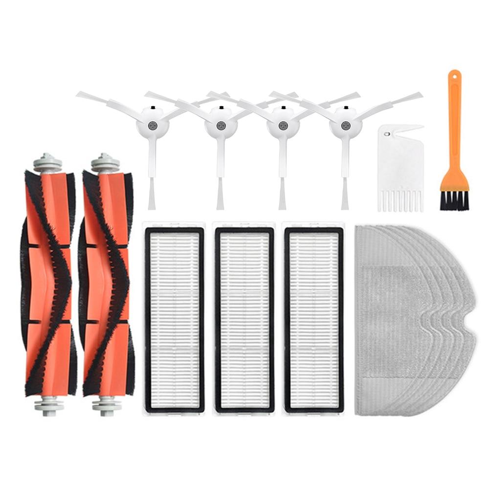 

HEPA фильтр + основная щетка + боковая щетка для Xiaomi Mi робот Roborock S50 S51 S55 T4 T6 T7 T60 Пылесос