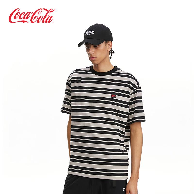 Coca-Cola Striped Cotton Short-Sleeve T-Shirt