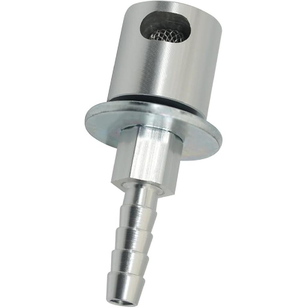 Remote Mount Vent Valve for Fuel Tanks, Tank Vent Line Replacement Part, 5/16'' Barb Size, Detachable