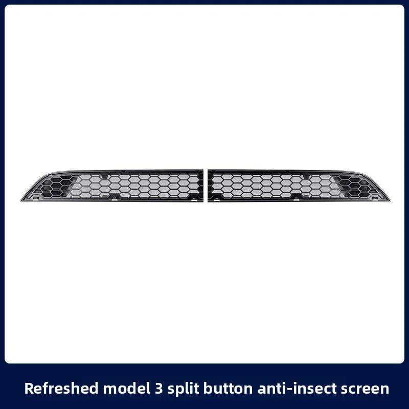Car Sticker For Tesla Model 3 Y Juniper Highland Insect Proof Mesh Water Barrier Air Conditioning Inlet Dust Cover Wholesale Car