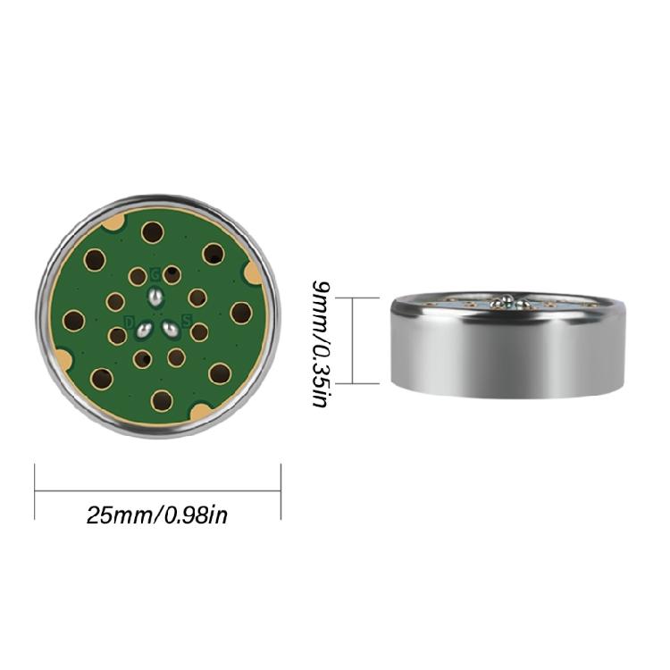 Microphone Cartridge Electret Condenser Microphone with High Sensitivity for Detailed Sound Reproduction