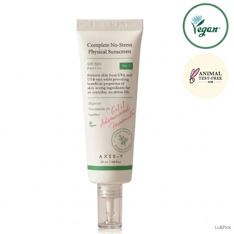 Axis-Y Complete No-Stress Physical Sunscreen V3 50ml SPF50+, PA++++