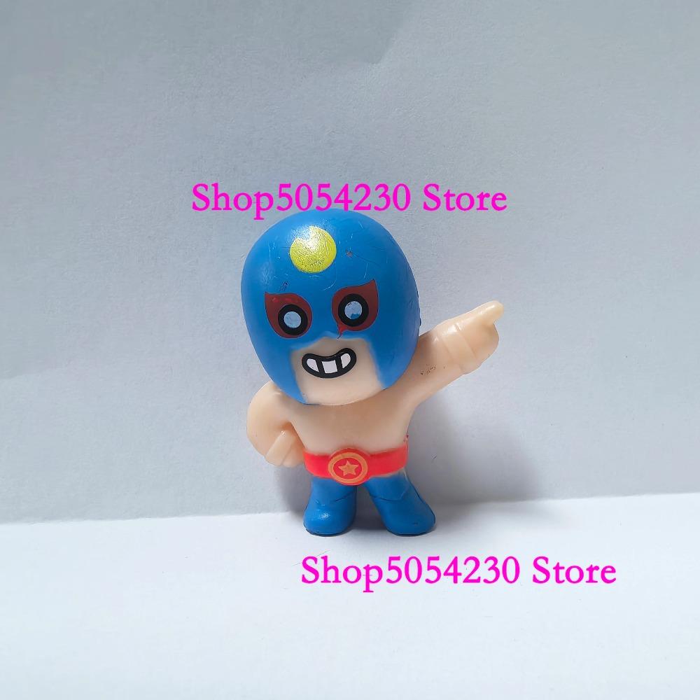 NEW Fashion Cartoon Dolls Original Model Mini Anime Figures Brawl-Stars Decoration Star-Player Collectible for Christmas Gifts
