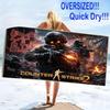 csgo Print Beach Towel, Large Soft Quick Dry Towel for Beach Camping Swimming