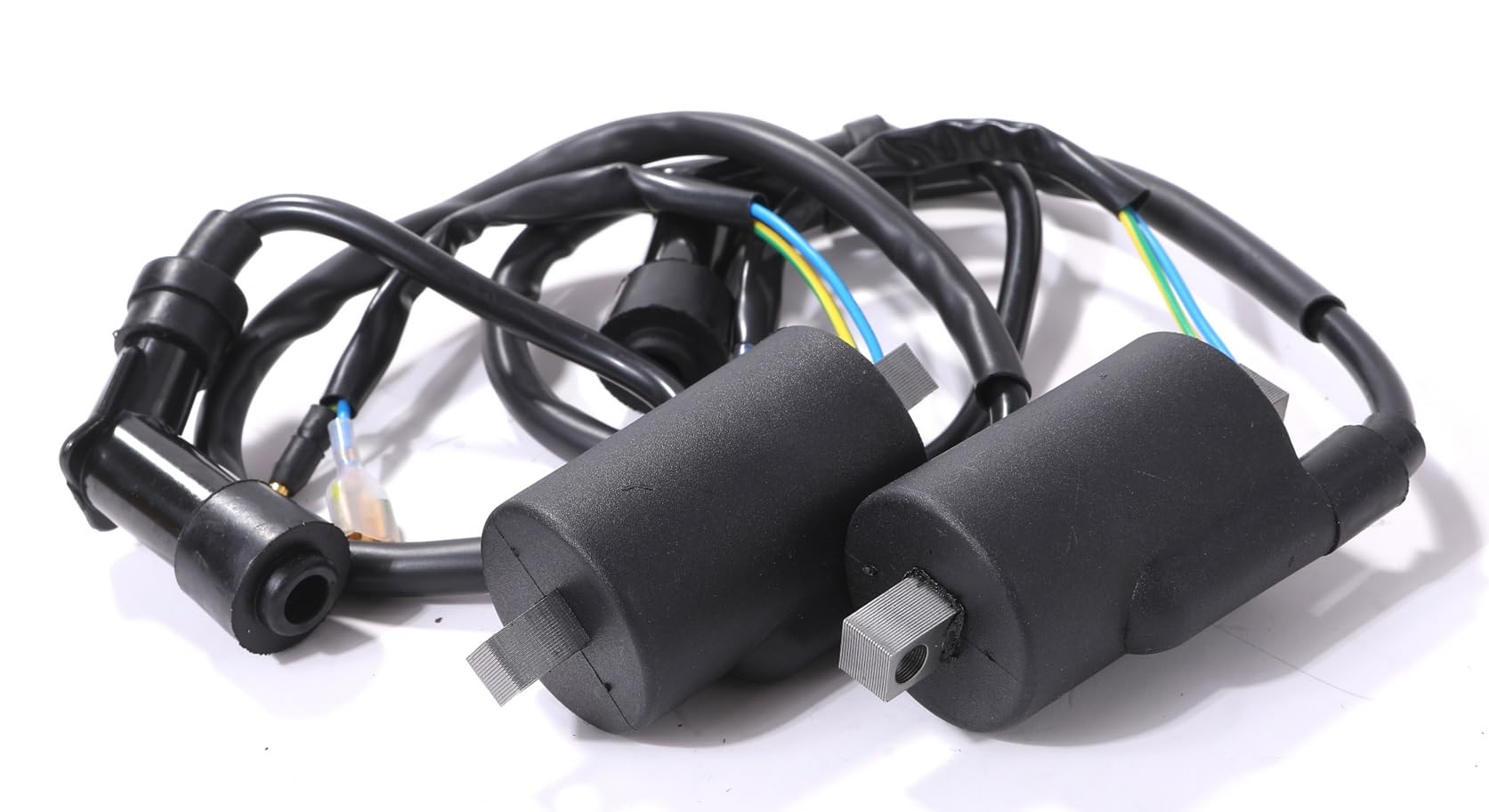 

Комплект из 2 катушек зажигания Зажигание для 2-контактных автомобилей CB450 CB500T Пользовательские запасные части Универсальный внешний продукт Parts Key Pad Paint