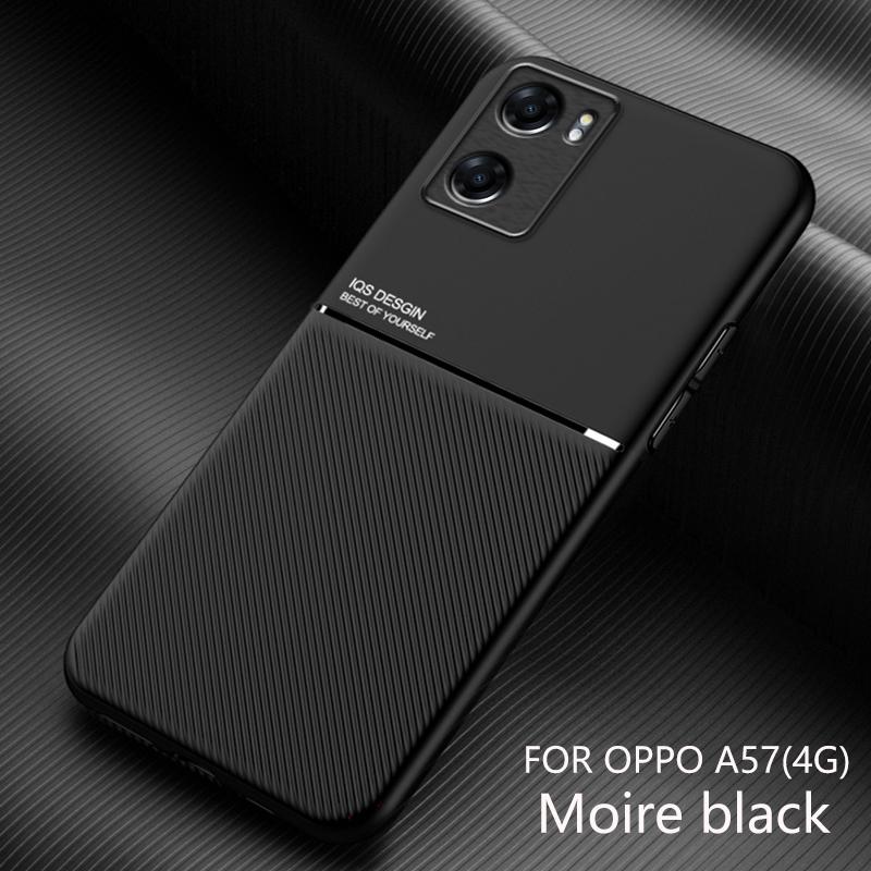 For OPPO A57S Case Car Magnetic Leather Cover Soft Frame Funda On For OPPO A57 OPPOA57S OPPOA57 4G Phone Cases Capa