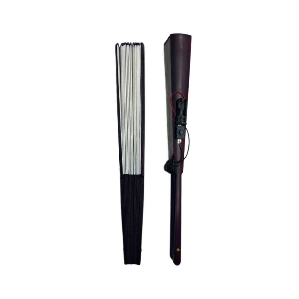 Creative Glow Folding LED Fan Portable Glow In The Dark Dancing Light Fan Festivals Colorful Glowing Hand Fan Party Performance