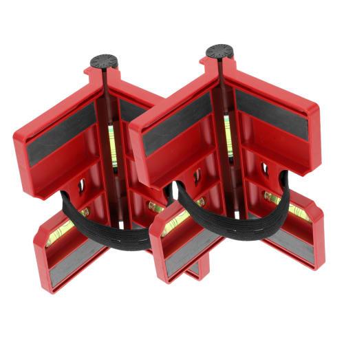 

VILLFUL Складной уровень из 2 частей, Совместимый со стойками, стойками-пузырьками и угловыми стойками, для домашних измерительных инструментов, дверей, шкафов и установки перил