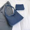 Stilvolle Umhängetaschen für Damen Trendige Canvas-Tragetasche Große Kapazität Modisch und Vielseitig Tasche für den täglichen Gebrauch Einfaches Design