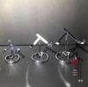 Wooden & Metal Mineral Crystal Ball Display Stand