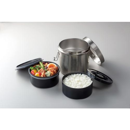 Skater Thermal/Cold Vacuum Stainless Steel Bowl Type Lunch Box DX 820ml Ultra Light Antibacterial Basic STLB3DXAG-A