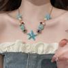 Sea Series Bohemian Shell Necklace Ornaments Starfish Beach Bracelet Shell Starfish Necklace  Women