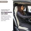 Set Combo Cuscino Ergonomico per Sedile Auto in Memory Foam – Include Supporto Lombare e Poggiatesta – Progettato per un Comfort di Seduta Migliorato e il Supporto della Postura