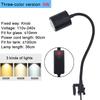 Aquarium LED Light Fish Tank Decoration Spotlight Plants Grow Remote Control Dimmable Lamp Turtle Reptiles 110v 220v 3w 5w 7w
