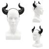 Bandeau Cornes de Diable Déguisement Halloween, Accessoire Cheveux en Plastique pour Adultes, Enfants, Fêtes et Accessoires de Photobooth