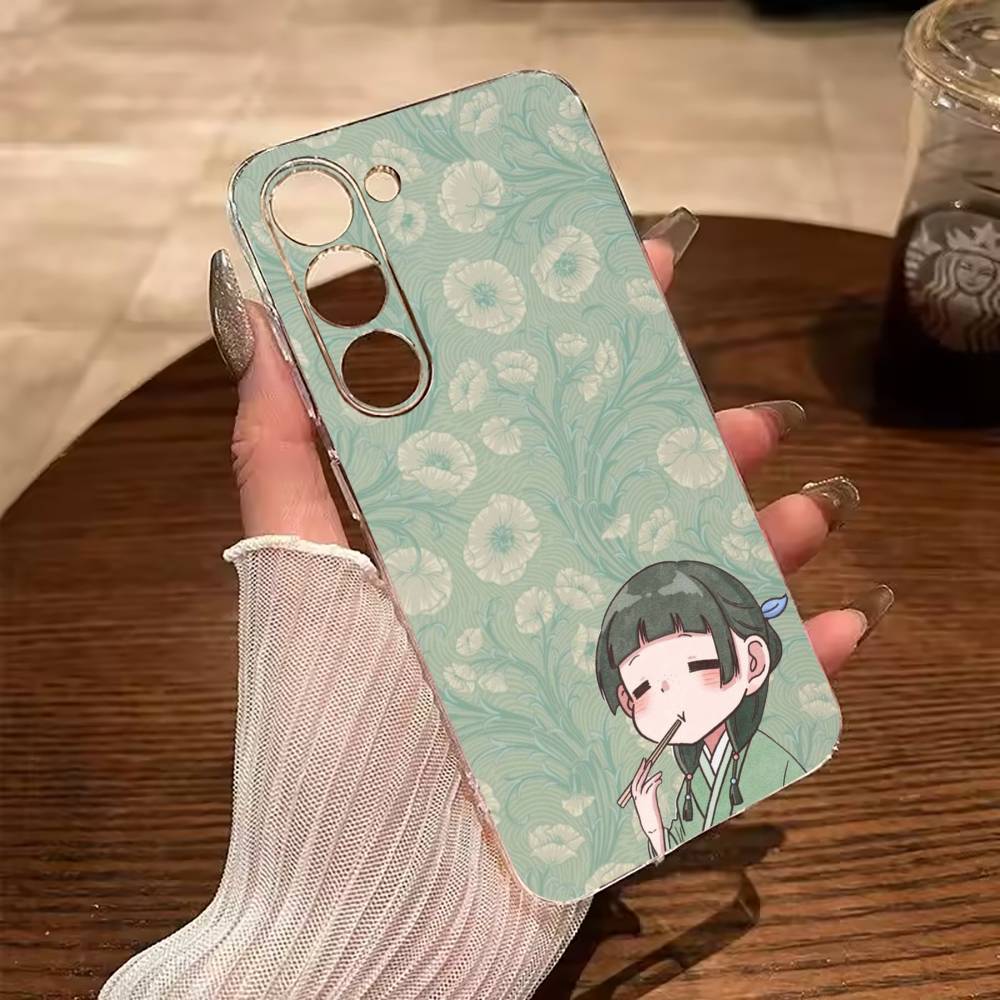 

Apothecary Diaries Maomao Clear Phone Case for Samsung Galaxy A71, A70, A52, A51, A40, A30 Samsung a714g